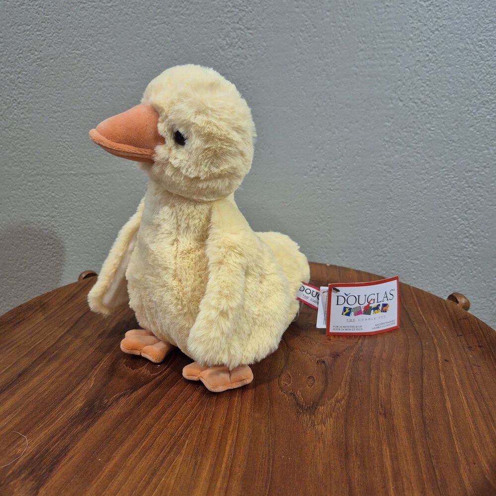 Douglas Dennie Mini Soft Duck Plush Stuffed Animal, 7" tall